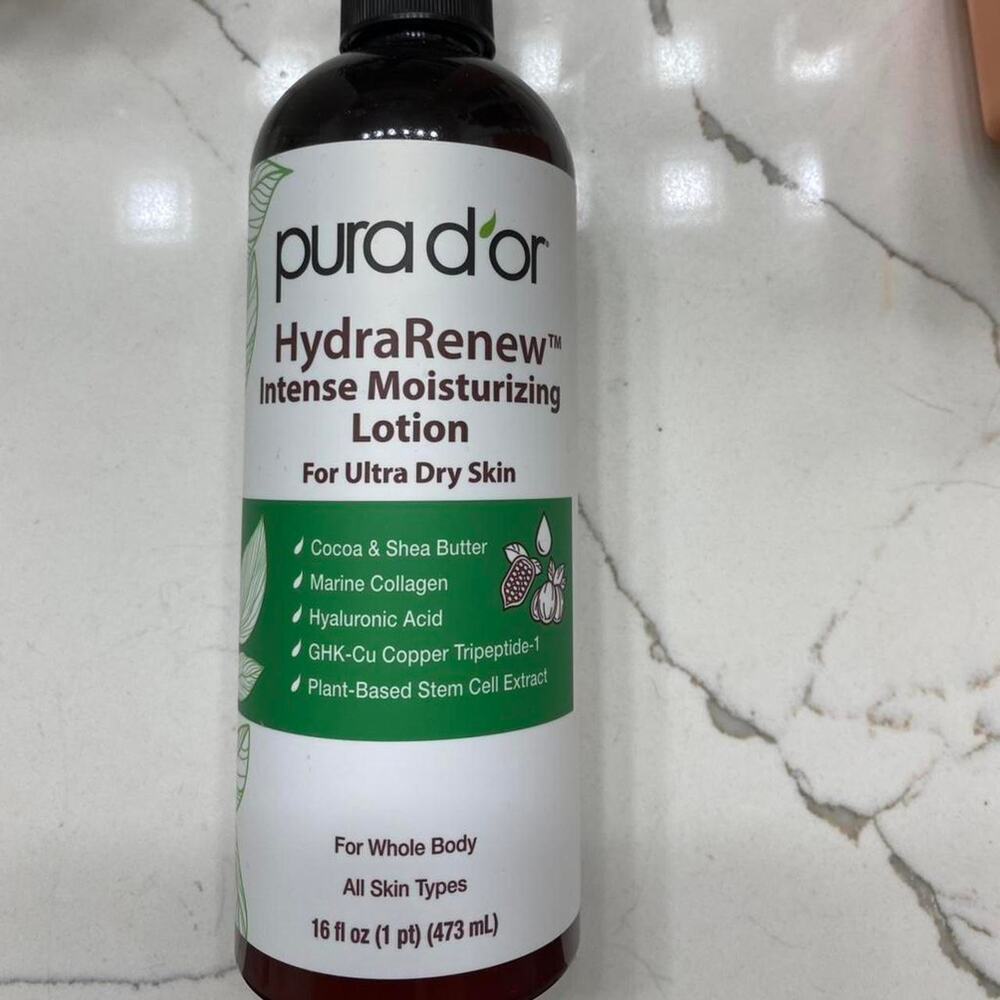 Pura D'or intense moisturizing lotion 16 oz